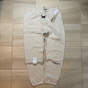 Fear of God Essentials light oatmeal Joggers